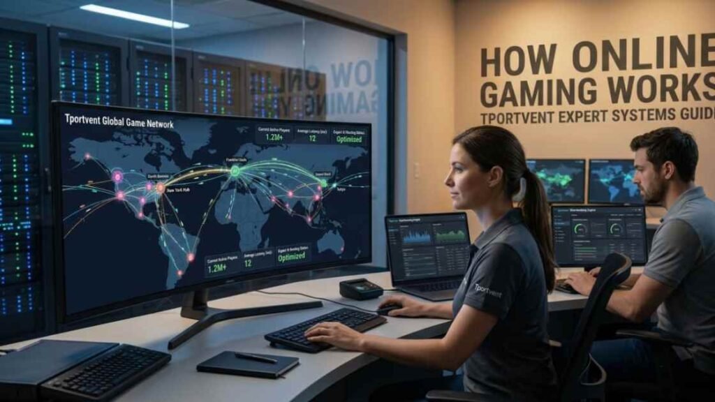 how online gaming works tportvent