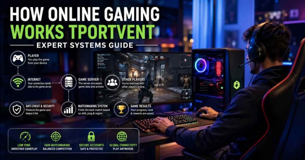 how online gaming works tportvent