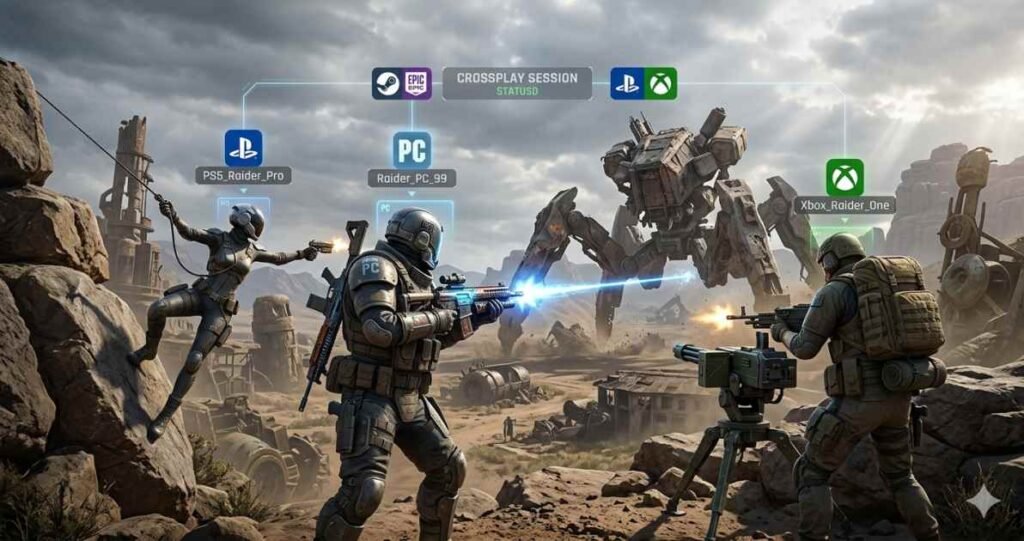 is arc raiders crossplay