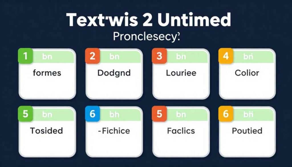 text twist 2 untimed