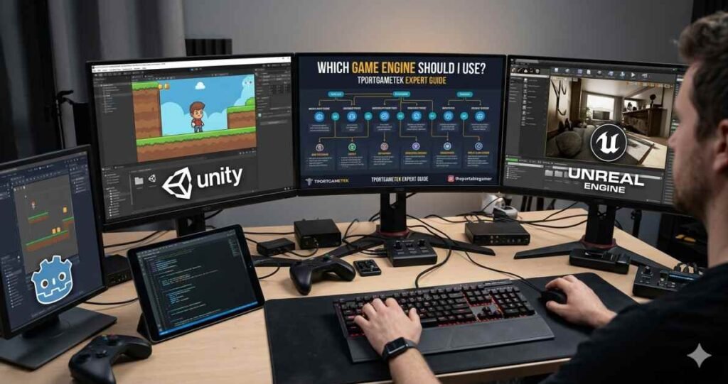 which game engine should i use tportgametek