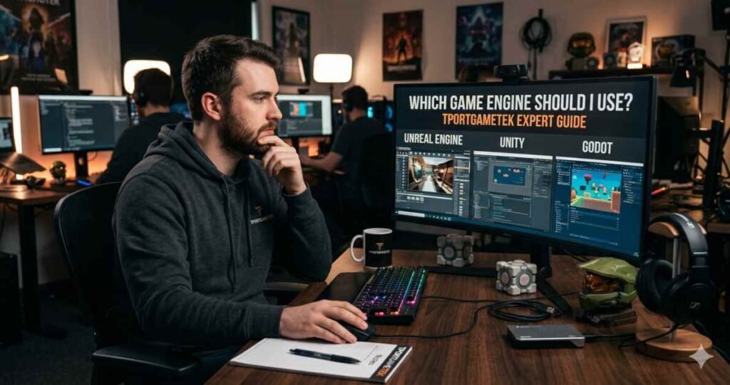 which game engine should i use tportgametek