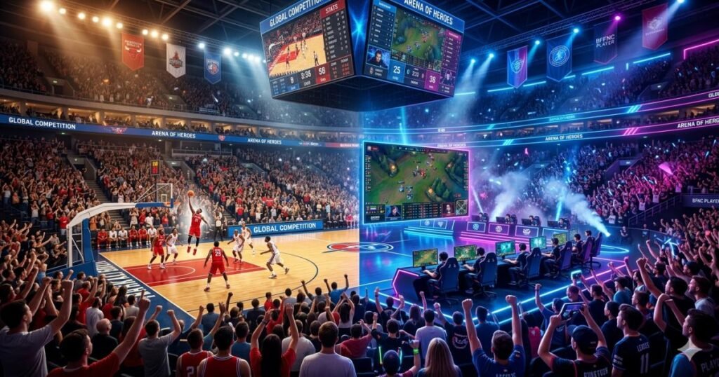 Esports VS Traditional Sports BFNCPlayer