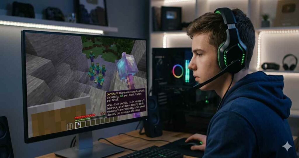 what does density do in minecraft