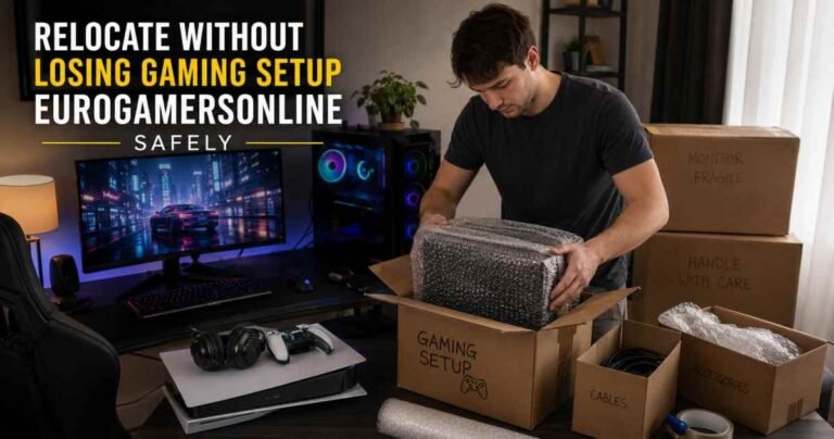relocate without losing gaming setup eurogamersonline