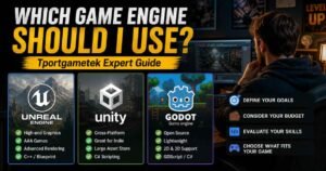 which game engine should i use tportgametek