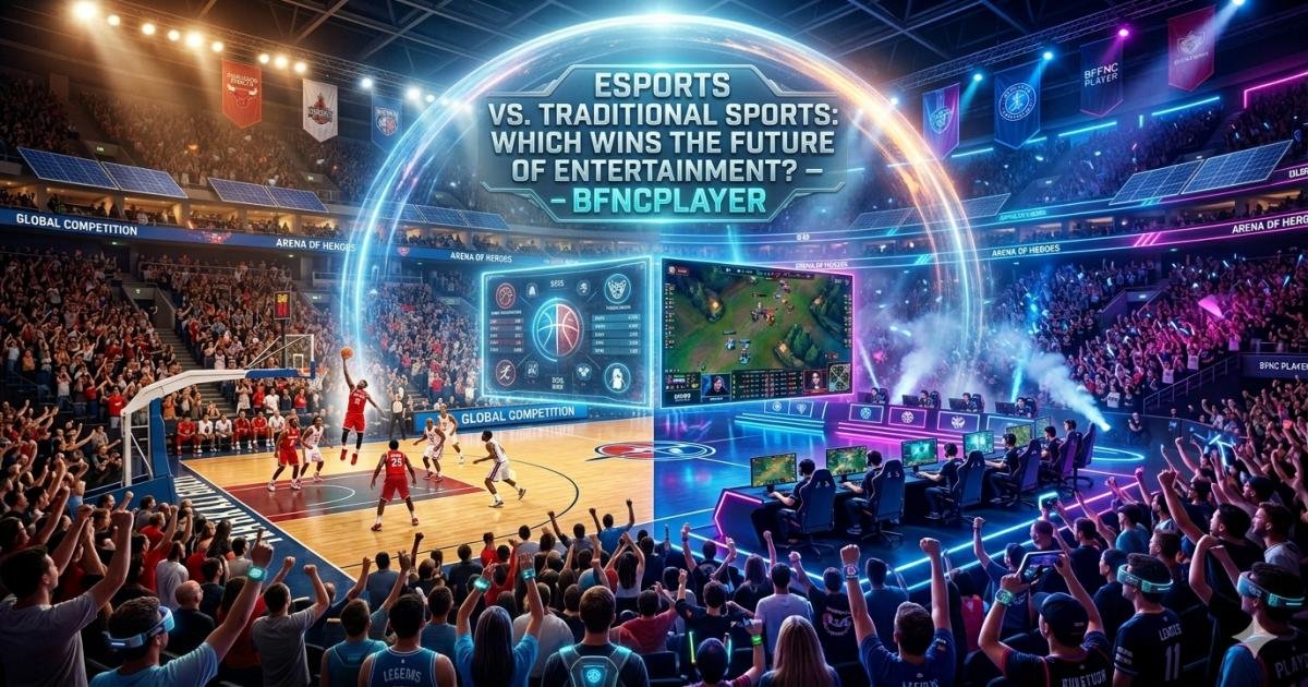 Esports VS Traditional Sports BFNCPlayer