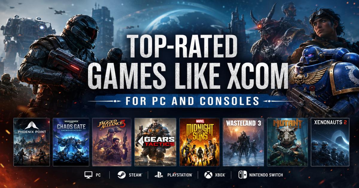 Top-Rated Games Like XCOM for PC and Consoles