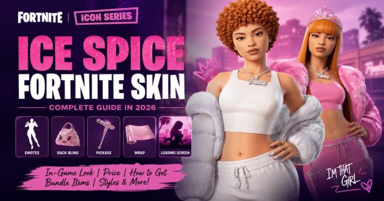 Ice Spice Fortnite Skin: Complete Icon Series Guide in 2026