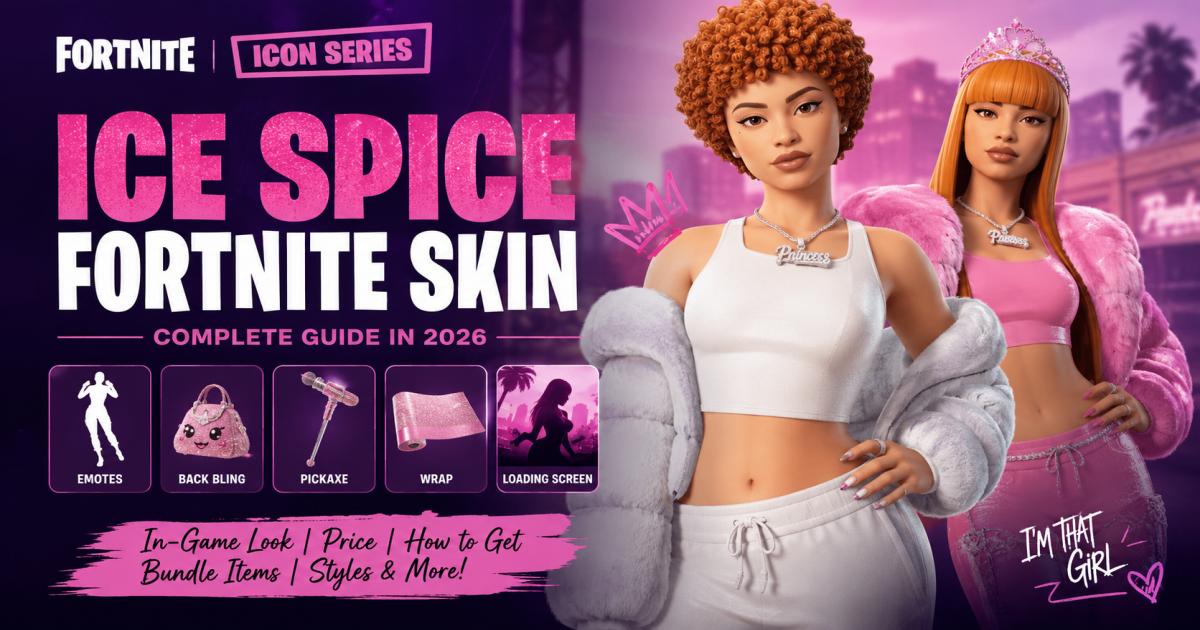 Ice Spice Fortnite Skin: Complete Icon Series Guide in 2026